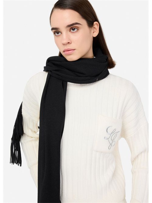 Stola con frange LIU JO | 2F5048T0300/22222